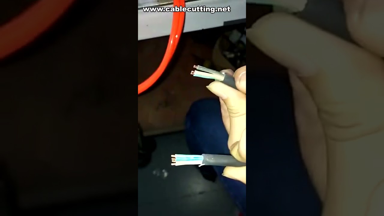 Pneumatic Wire Stripper Machine for Multi-Core Wires | Automated Stripping