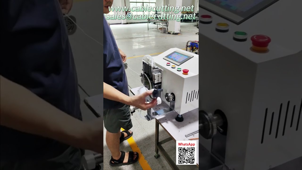 Tangle-Free Cable Spooling Machine with Automatic Spool Change for Efficiency