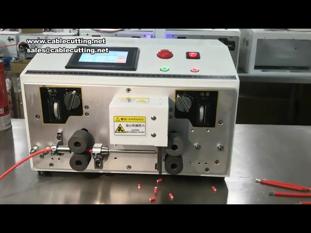 ماكينة تجريد وتقطيع الأسلاك الأوتوماتيكية القابلة للتعديل 220V/110V - من 0 إلى 50 مم² - مثالية للمواسير