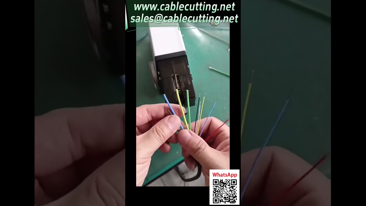 Inductive Wire Stripping Machine, 0.3s/cycle, Fast Stripping Without Core Damage, 0.03-2.0mm² #Automation Equipment