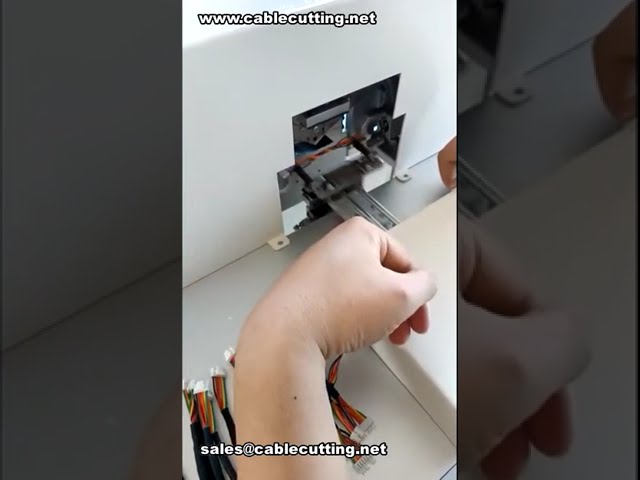 Spot Taping Short Wires with 50mm Wide Acetate Tape | Factory Automation