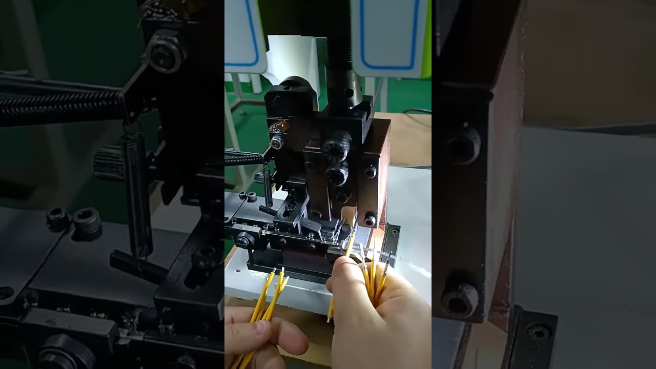 2T Terminal Crimping Machine with Horizontal Mold - Factory Automation Equipment