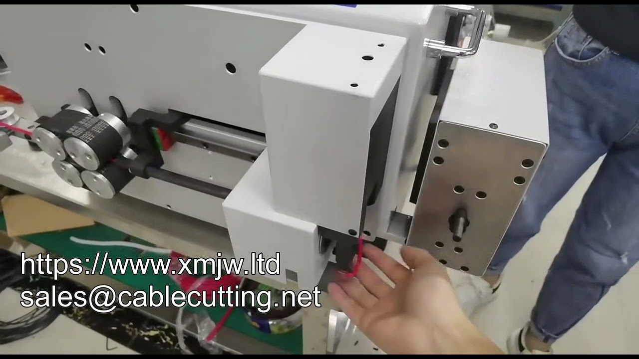 Hot Selling Touch Screen Automatic Wire Electronics Cutting Bending Strippers Machine