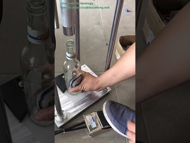 Semi-Automatic Pneumatic Beer Bottle Capping Machine | Bottle Capper