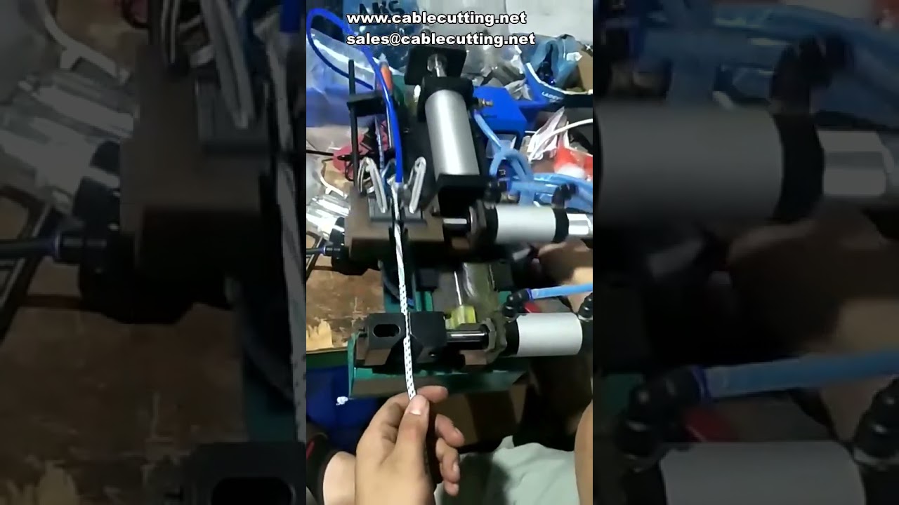 آلة تجريد الأسلاك الهوائية الصغيرة 305-310-315 مع ماكينة نزع العازل الحراري للكابلات 416