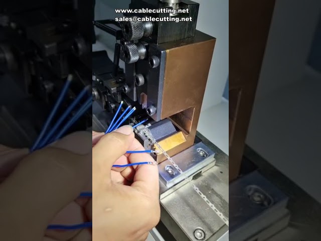 2-Ton Electric Wire Crimping Machine | JST Semi-Automatic Terminal Crimper with Euro Crimping