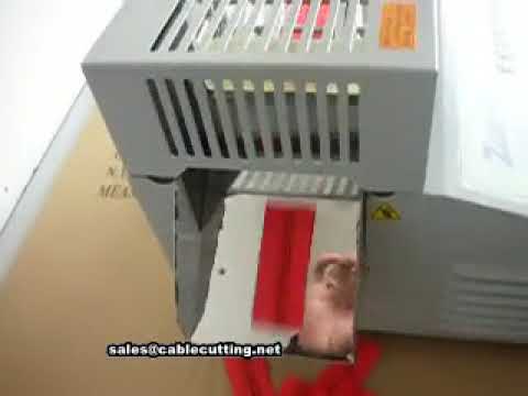 Automatic Zipper Cutting Machine for Industrial Packaging