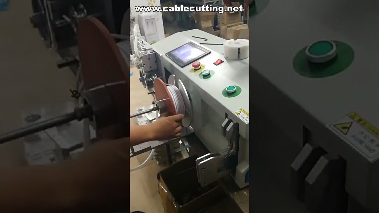 Automated Wire Winding and Sorting Machine for USB Data Cables