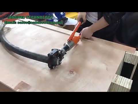 Hydraulic Pump Driven Electric Power Cable Splitter for High Voltage Copper & Aluminum Cables