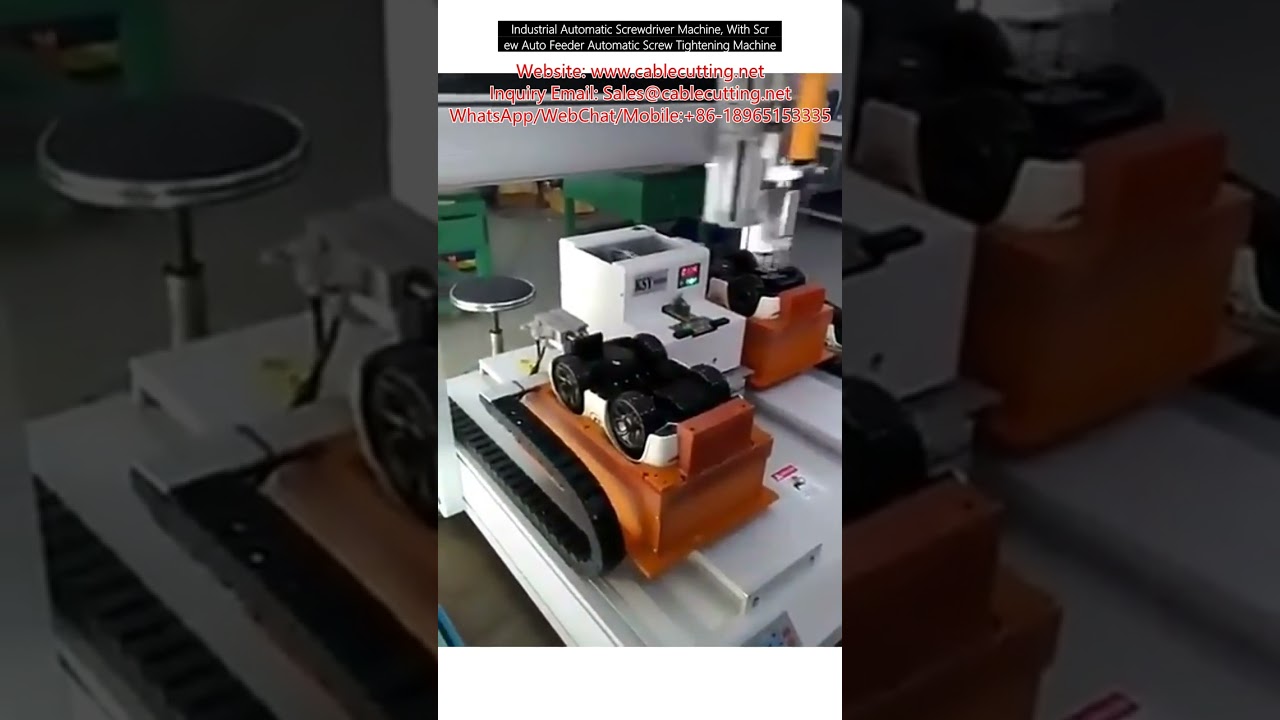 Industrial Automatic Screwdriver Machine with Auto Feeder and Tightening System