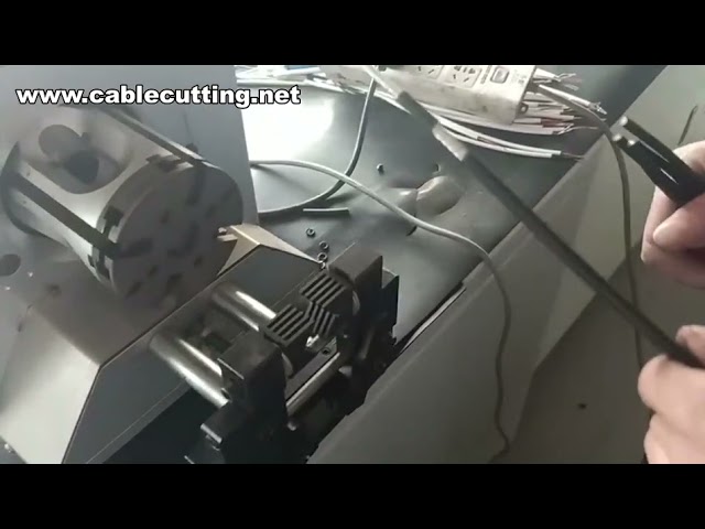 Coaxial Cable Rotary Stripping Machine, Automatic Coax Cable Stripper