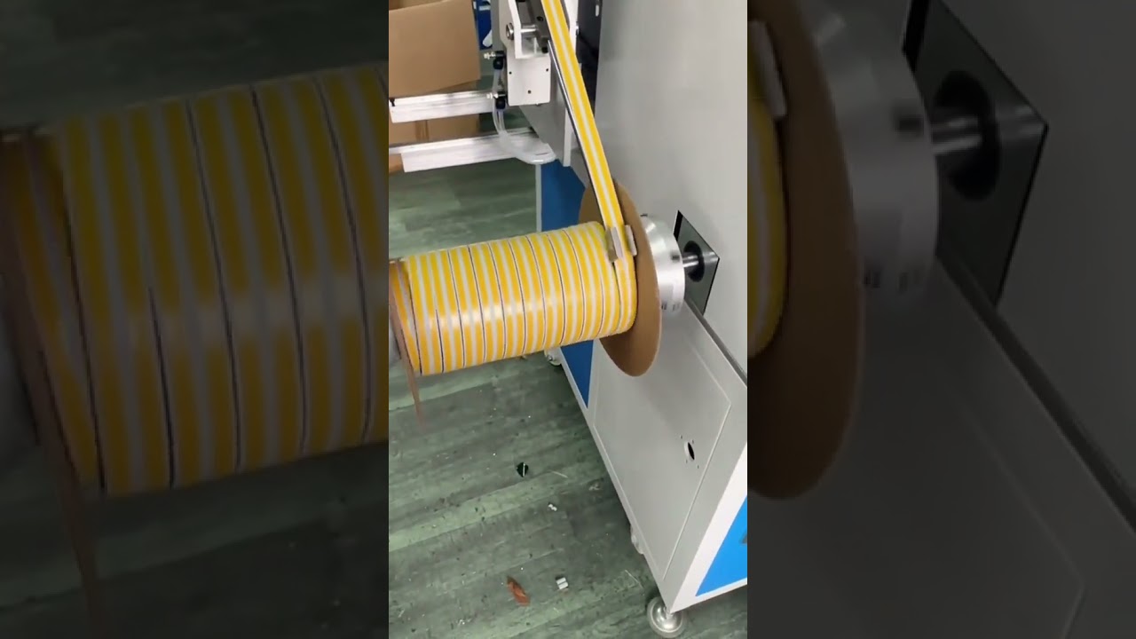 Efficient Rubber Strip Metering and Coiling Machine for Automation