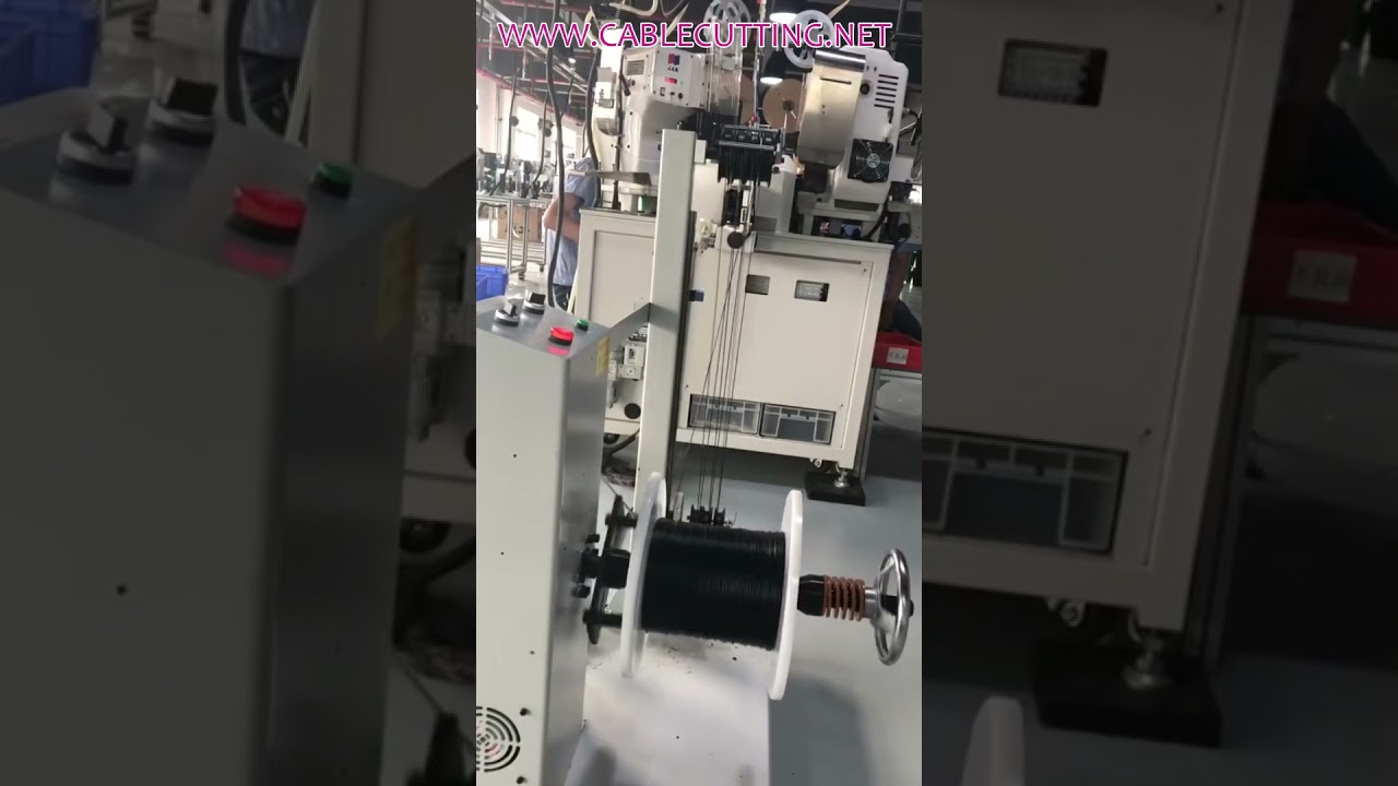 High-Speed Automatic Cable Feeder Machine for Wire Processing