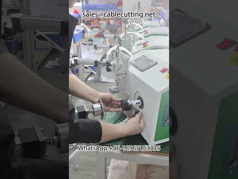 Automatic Wire Sorting and Winding Machine for Industrial Processing