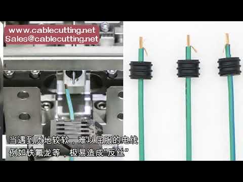 Automatic Wire Cutting, Stripping, and Crimping Machine with Seal Insertion