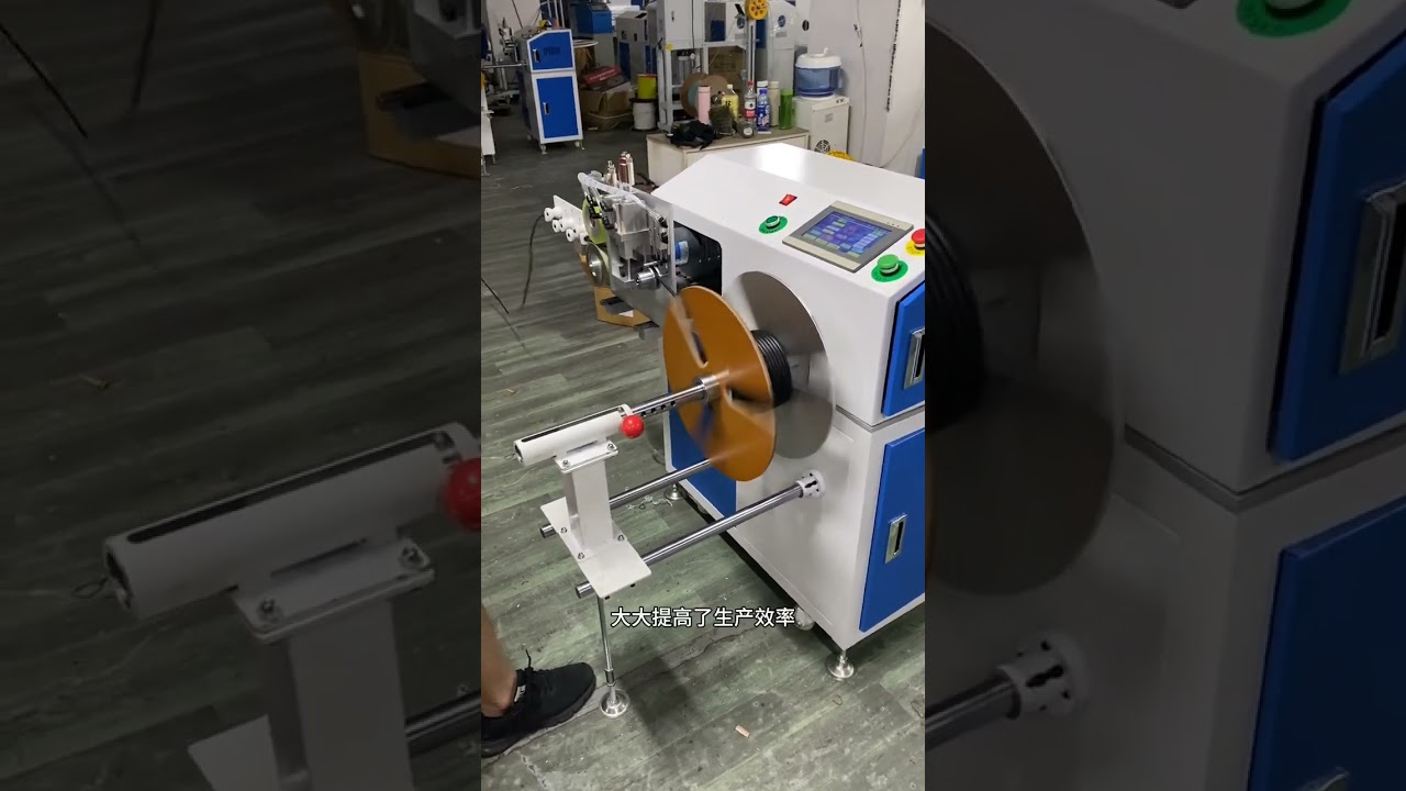 Automatic Meter Counting, Traversing, Cutting, Wire Winding & Coiling Machine 1-15mm, Large Roll