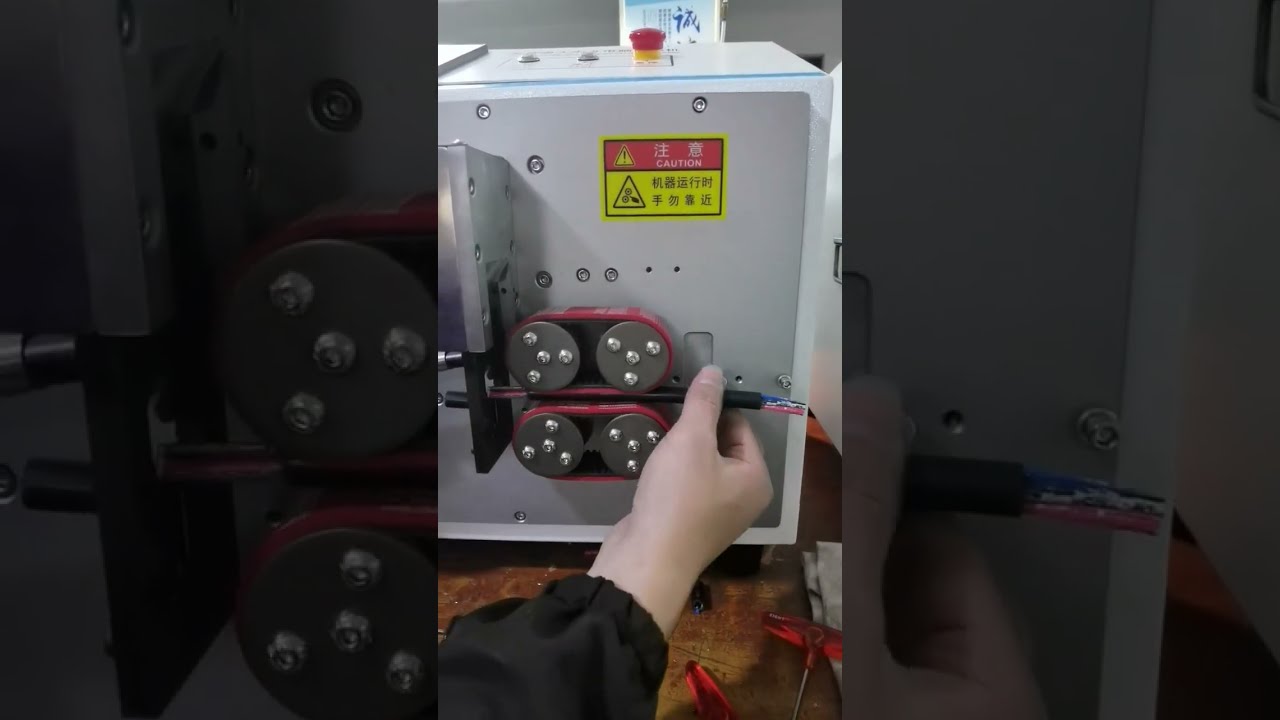 Large Square Computer Wire Stripping Machine for 11mm Wire | Cut and Strip up to 12mm