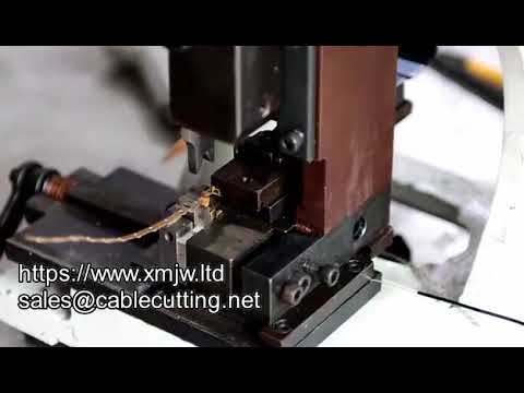 Copper Core Wire Conductor Crimping Device for U-Shaped Terminal Connections