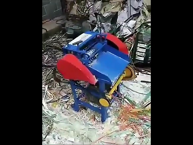PVC Copper Wire Scrap Recycling Cable Cutting and Stripping Machine