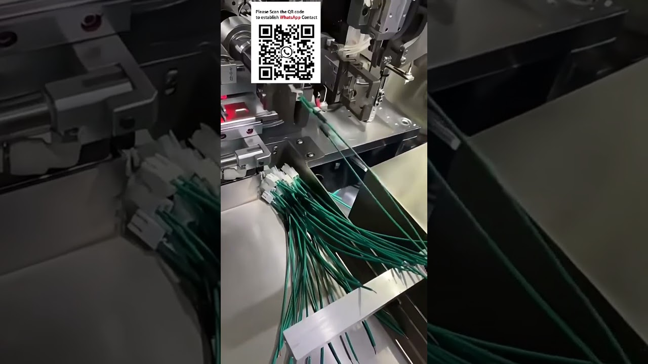 All-in-One Automatic Wire Processing Machine | Cut, Strip, Crimp, Insert, Tin, Heat Shrink & Print