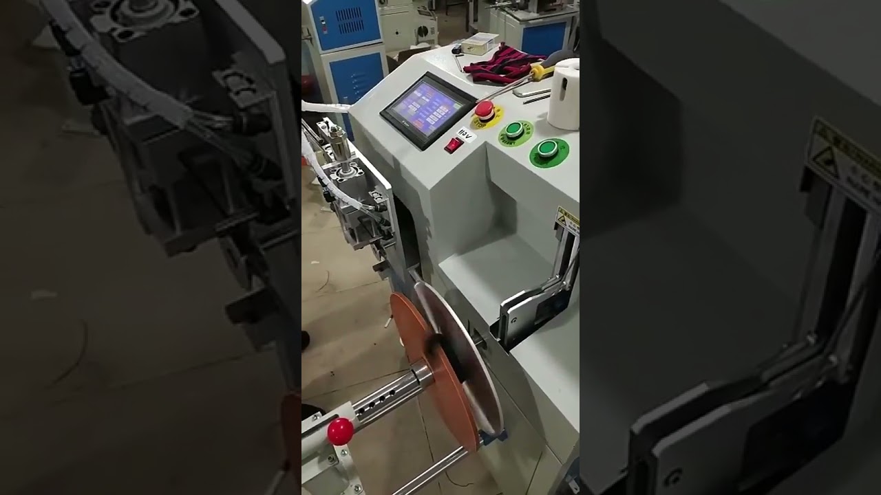 Fully Automatic Countable Meter Wrapping Machine for Wire | Sort, Wind, Bind & Tie