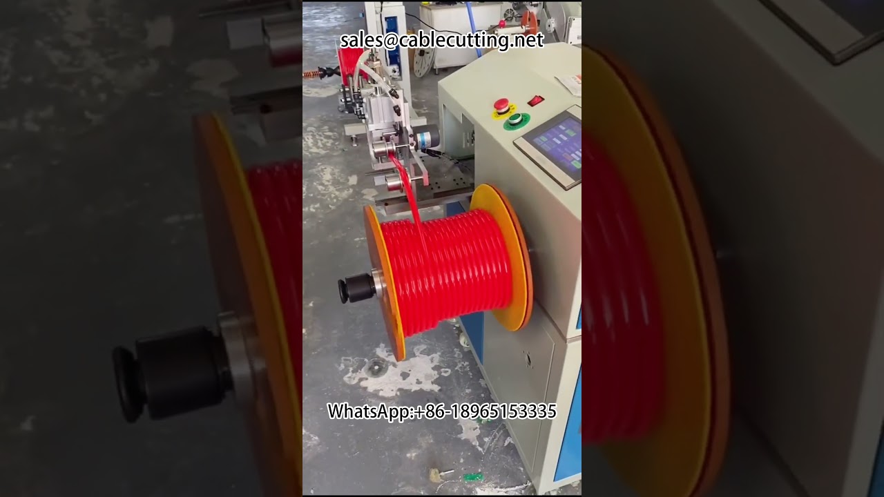Air Pipe Water Pipe I-Beam Disc Precision Winder | Wire Winding Machine