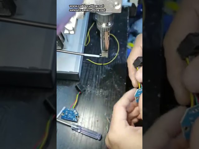 220V 110V DIY Semi-Automatic Welding Machine, 2 Mode Aviation Plug Wire Soldering Station