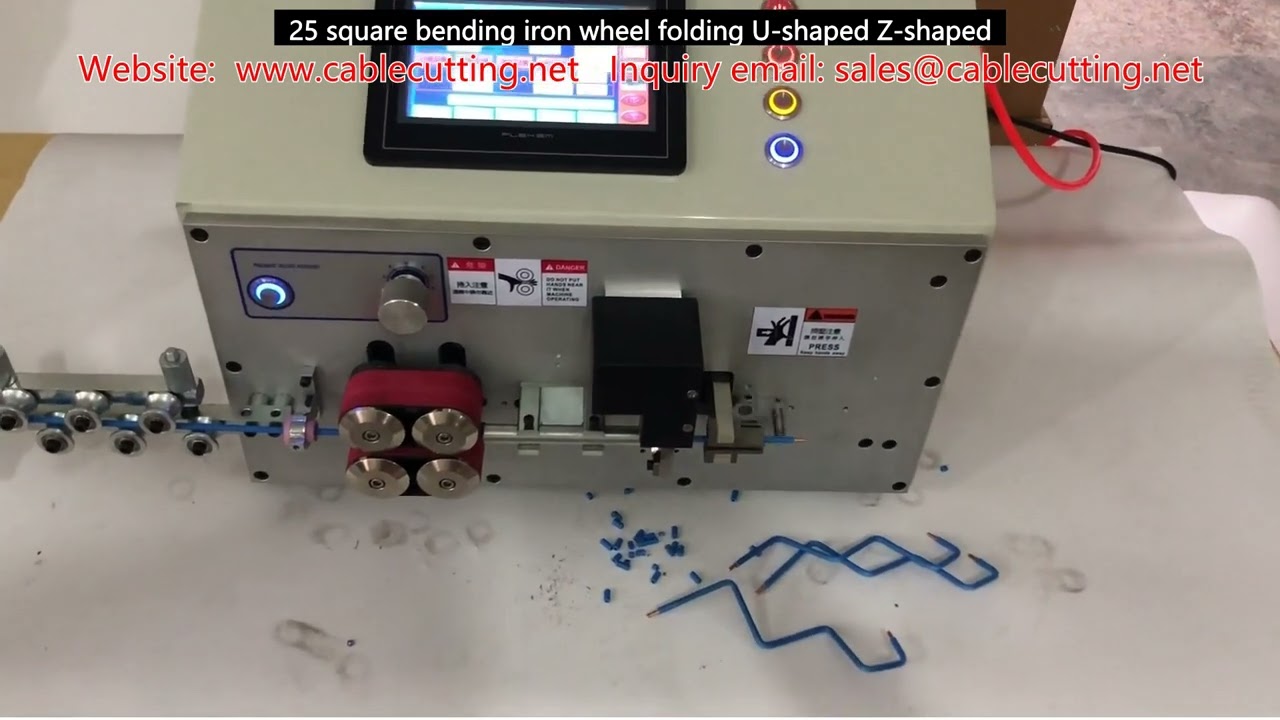 25-Square Bending Iron Wheel for U-Shaped and Z-Shaped Folding
