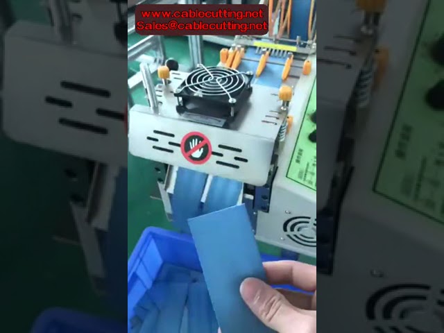 Automatic Computer Cloth Belt Tape Cutting Machine with Cold Knife