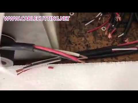 Round Computer Cable Stripping Machine, Single Conductor & Coaxial Cable Stripper